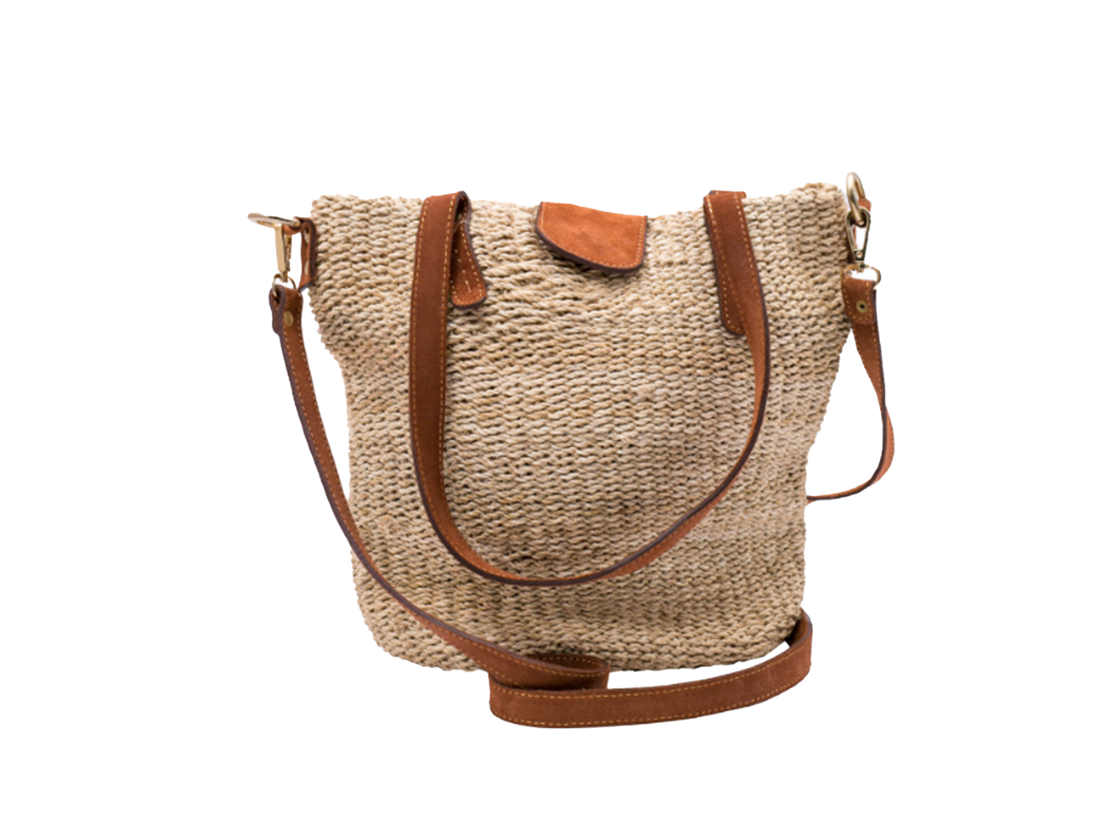 Handwoven Handbags, LightBrown